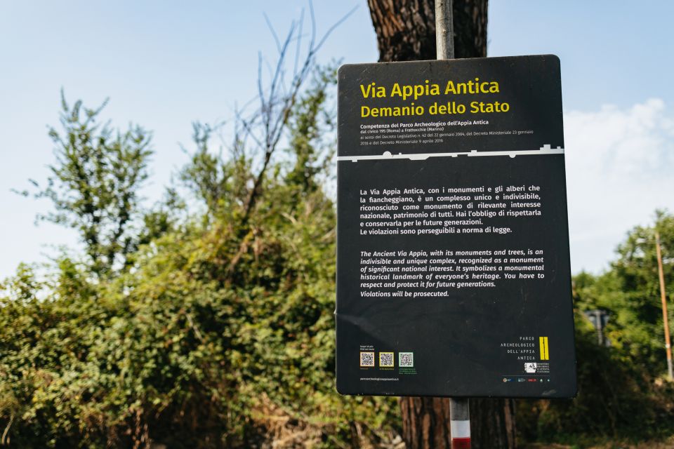 Appia Antica: Full Day Bike Rental with Customizable Routes - Circus of Maxentius to Capo di Bove: Big Monuments You Can Feel at Bike Speed