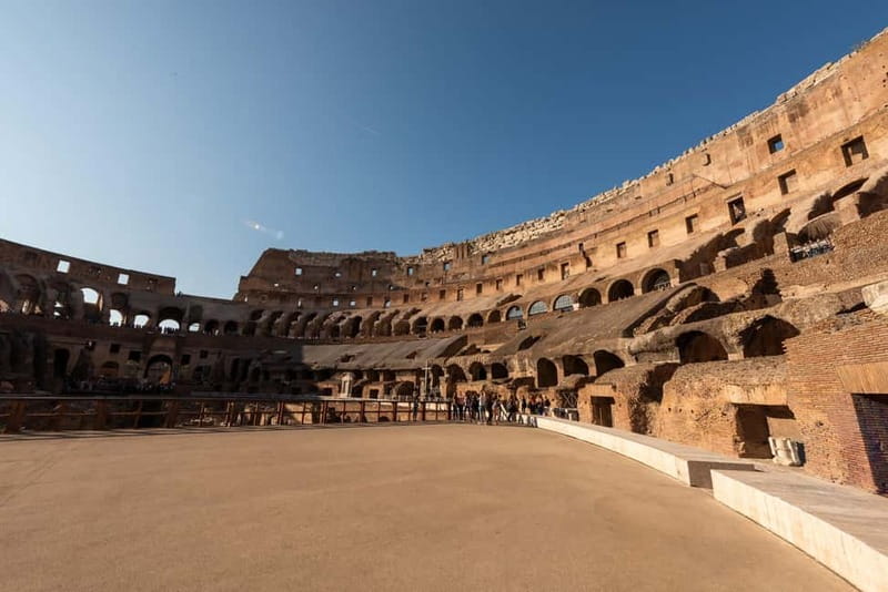 Colosseum Arena, Forum & Palatine Hill Guided Tour - Colosseum Arena Floor: the engineering, the drama, the view up