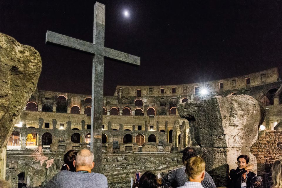 Colosseum by Evening Guided Tour with Optional Arena Access - Reserved Colosseum entrance: stepping inside with a plan