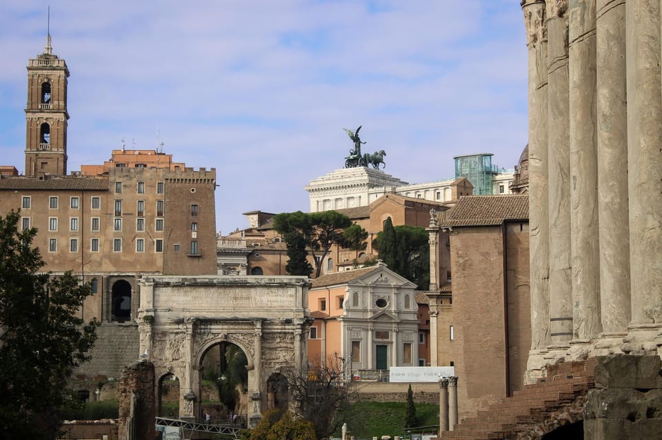 Colosseum Entry with digital audioguide and arena option - Palatine Hill: Rome’s top hill and the center of the story