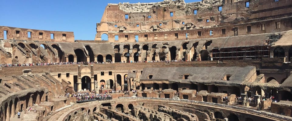 Colosseum, Forum & Palatine with AudioGuide (Arena optional) - Choose your ticket option: full circuit, arena time, or shorter routes
