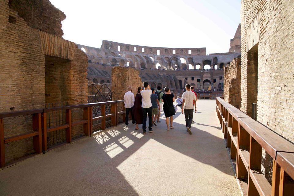 Colosseum: Semi Private Tour with VIP Arena Access - Timing, crowds, and heat: how to make the 1.5 hours work