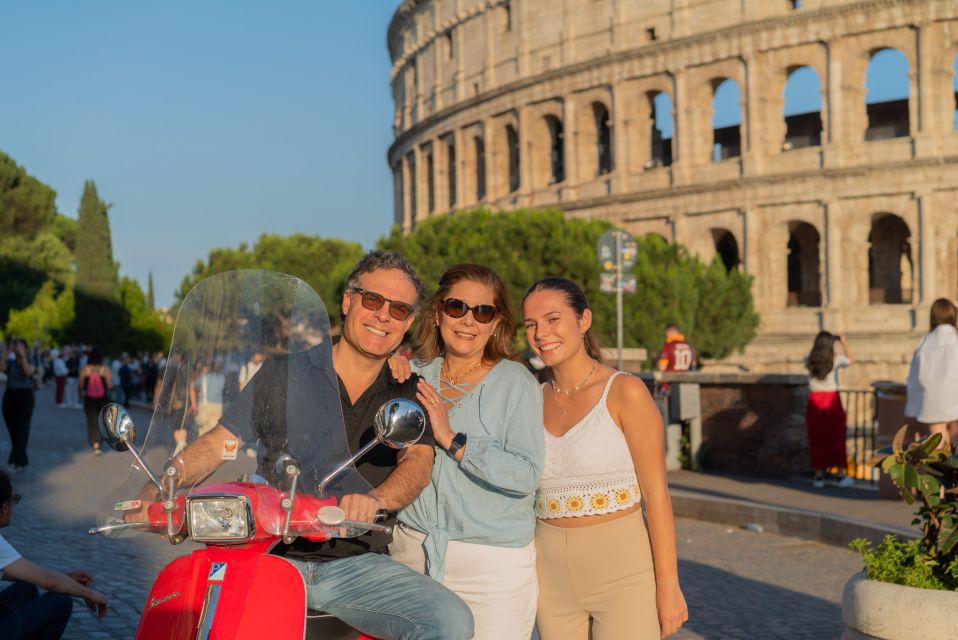 Exclusive Rome Vespa Tour with Professional Photographer - Coffee at the top: the best way to end a fast Rome day