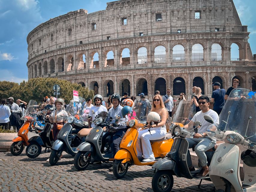 Exclusive Rome Vespa Tour with Professional Photographer - Safety and comfort: what to know before you get on