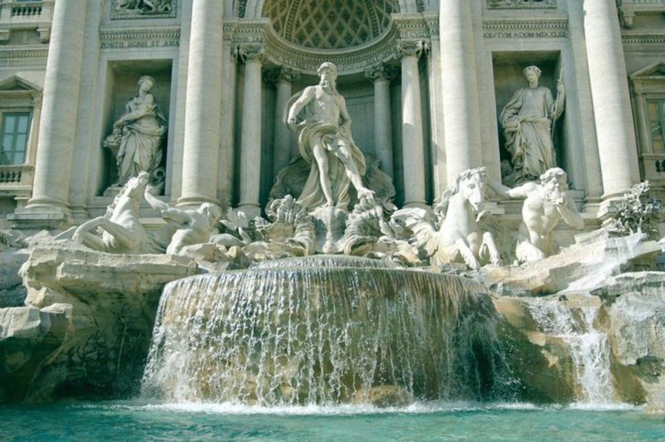 From Bones to Gods: Capuchin Crypt to Pantheon walking tour - Trevi Fountain: coin toss, plus real context