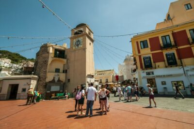 From Rome: Capri Guided Day Trip with Blue Grotto - Crossing To Capri From Naples: Ferry Time And First Impressions At Marina Grande