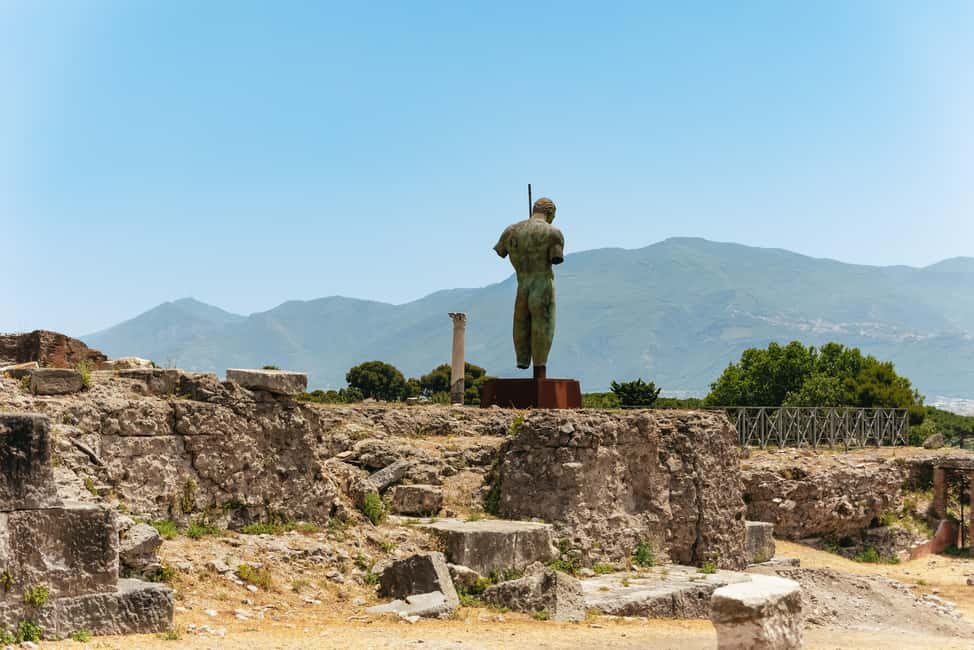 From Rome: Pompeii Day Trip with Optional Vesuvius and Lunch - Lunch with Bay of Naples views: simple 3 courses, no fuss