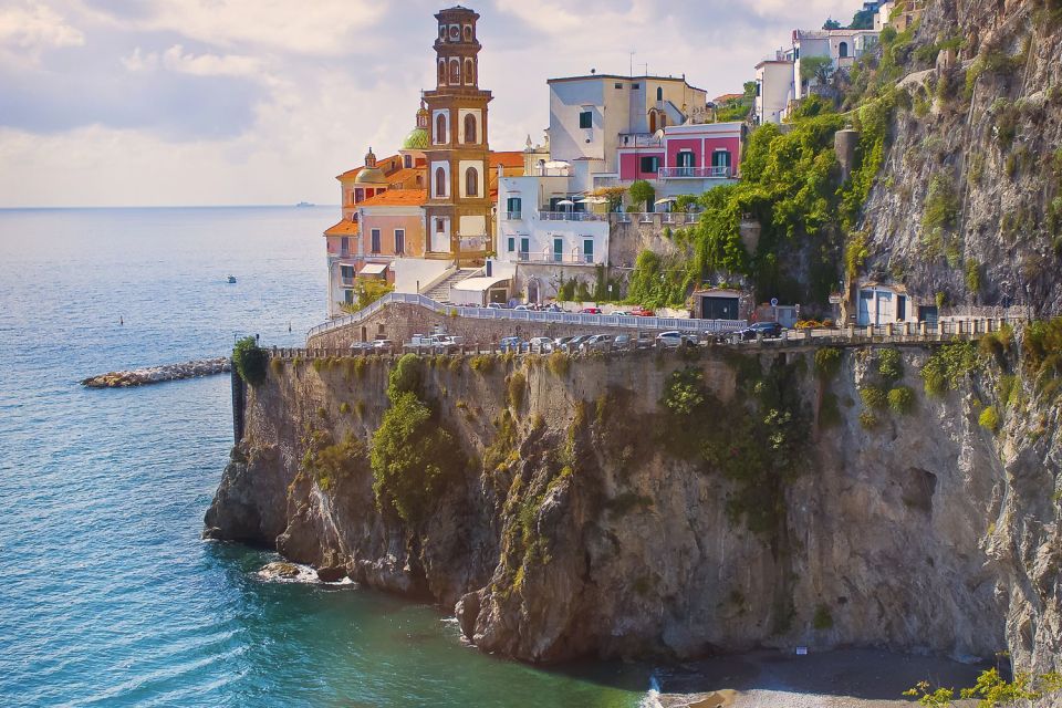 From Rome: Positano & Amalfi Coast Day Trip by Train & Ferry - Amalfi free time: cathedral area, ravine setting, and cliff-town charm
