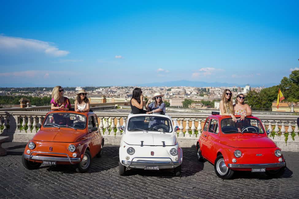 La Dolce Vita: Cruising Rome in a Classic Fiat 500 - Colosseum Photo Stop: The Perfect First 15 Minutes