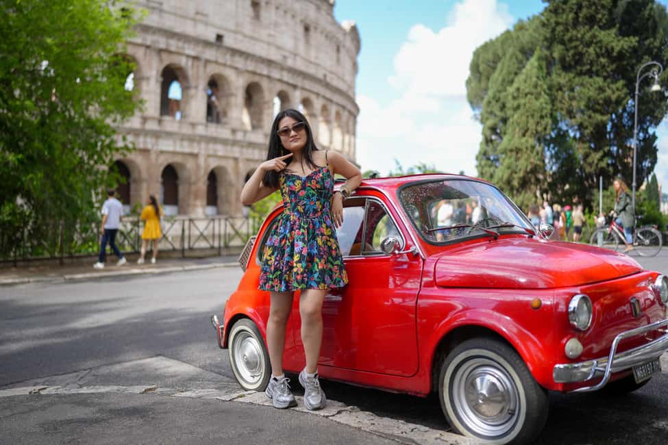 La Dolce Vita: Cruising Rome in a Classic Fiat 500 - Rome from the Car: Circus Maximus, Trastevere, and Castel Sant’Angelo
