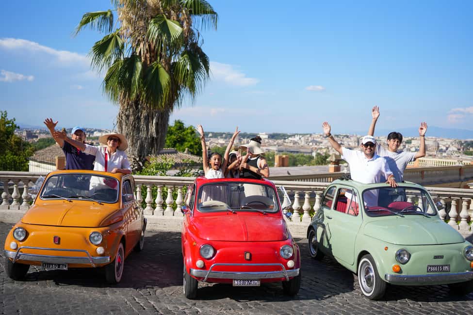 La Dolce Vita: Cruising Rome in a Classic Fiat 500 - Fontana dell’Acqua Paola: Ending With Baroque Grandeur