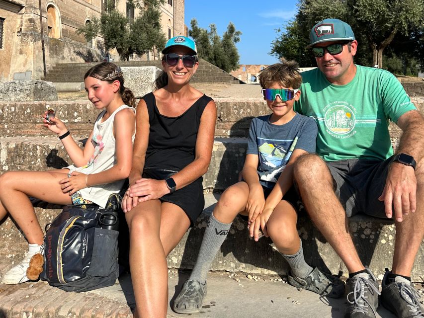Private Colosseum & Ancient Rome Family Tour for Kids - Entering the Colosseum with reserved tickets, not stress