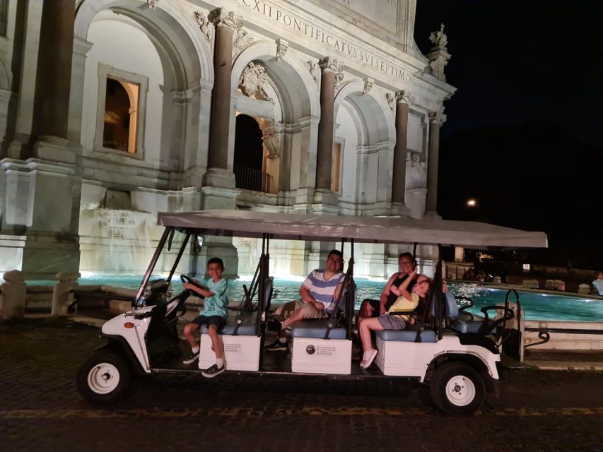 Rome: 2-Hour Golf Cart Sightseeing Tour at Night - Key Highlights I’d Book Again
