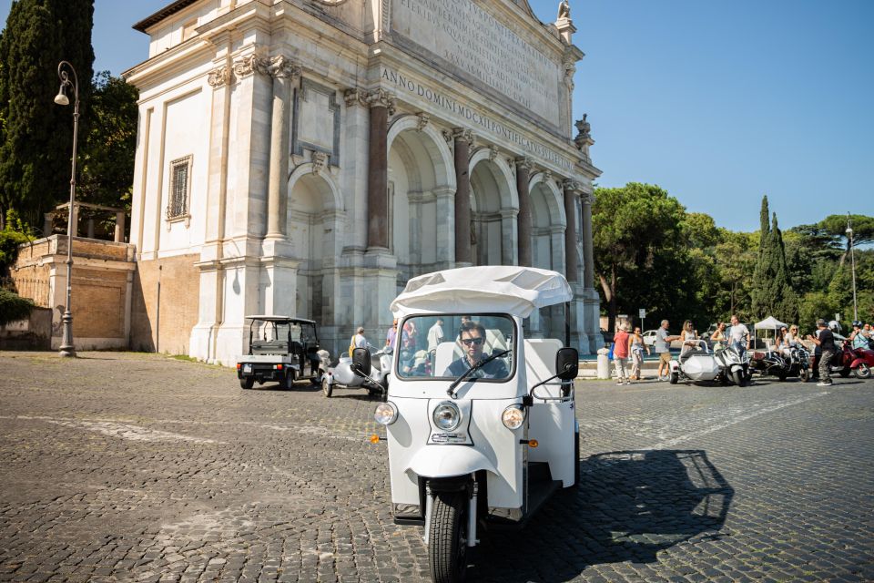 Rome: 2-Hour Vip Tuk-tuk tour with Hotel Pickup and Prosecco - Key Highlights You’ll Feel From Minute One