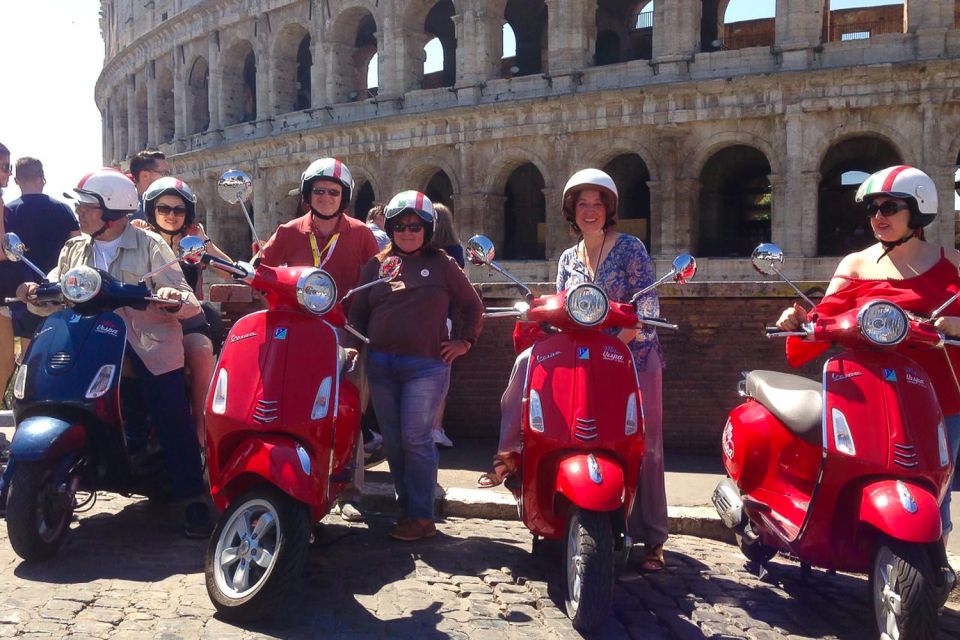 Rome 24-Hour Vespa Primavera Rental - Mapping Your Day: Colosseum, Piazza Venezia, and Imperial Rome