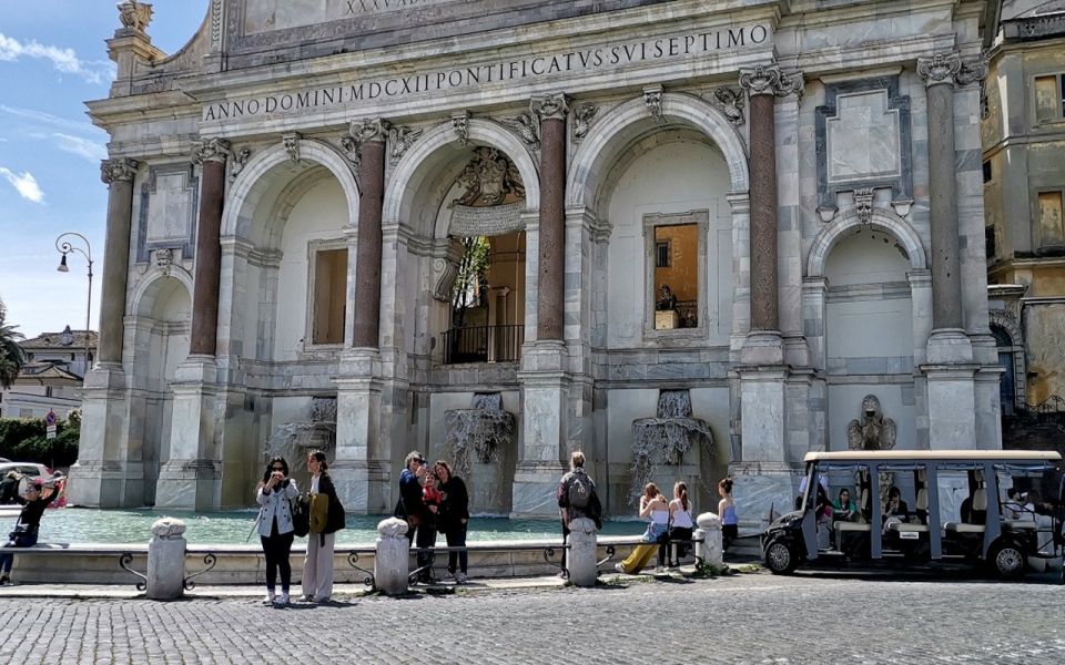Rome: 3-Hour Panoramic Luxury Golf Cart Tour - Castel Sant’Angelo and the Vatican skyline: seeing Rome’s power from the road