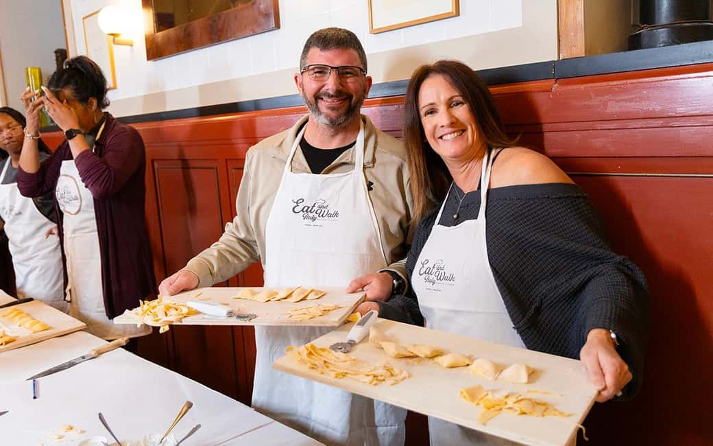 Rome: 3-in-1 Fettuccine, Ravioli, and Tiramisu Cooking Class - Where you meet in Rome (and why location matters)