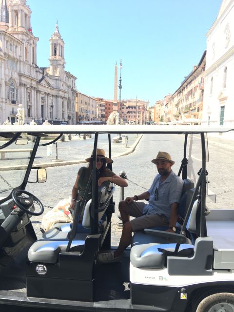 Rome: 4-Hour Private Afternoon Golf Cart City Tour - Customizing your route: ask for your priorities early