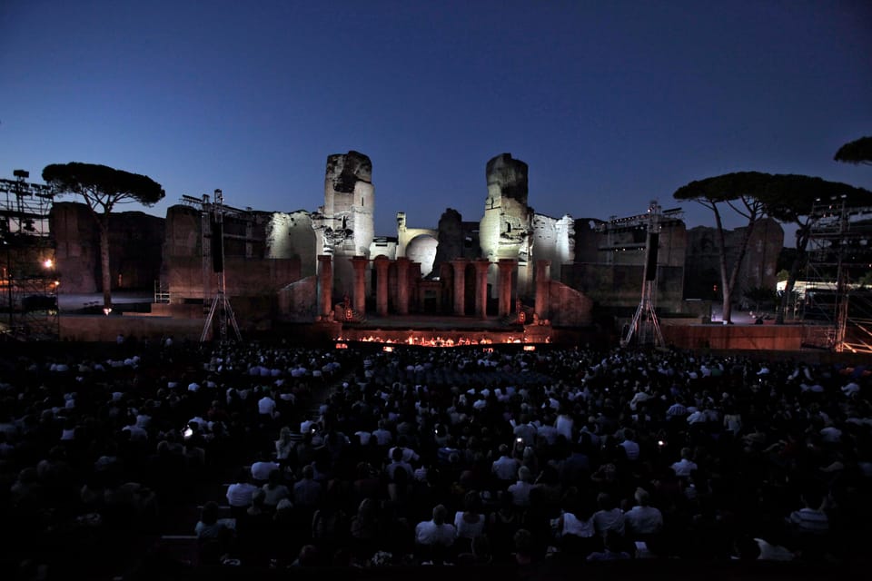 Rome: A Night at the Opera - Baths of Caracalla - A Roman Ruin Stage: What the Baths of Caracalla Adds