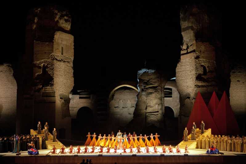 Rome: A Night at the Opera - Baths of Caracalla - Your Entry Reality: Tickets, WhatsApp/iMessage, and Skipping the Line