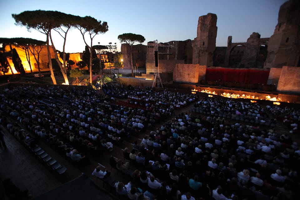 Rome: A Night at the Opera - Baths of Caracalla - The 3-Hour Timeline: What You’ll Be Doing Once You Arrive