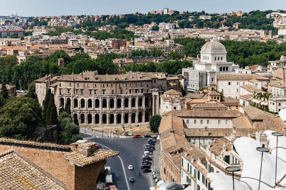 Rome: Altar of the Fatherland Elevator and Museum Tickets - From video to audio: how the experience flows