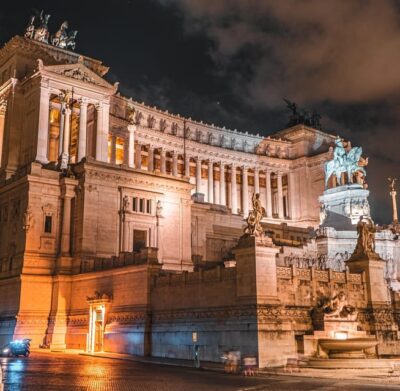 Rome: Ancient Rome Night Tour - Meeting at the Altare della Patria (Vittoriano): start where Rome is loud and grand
