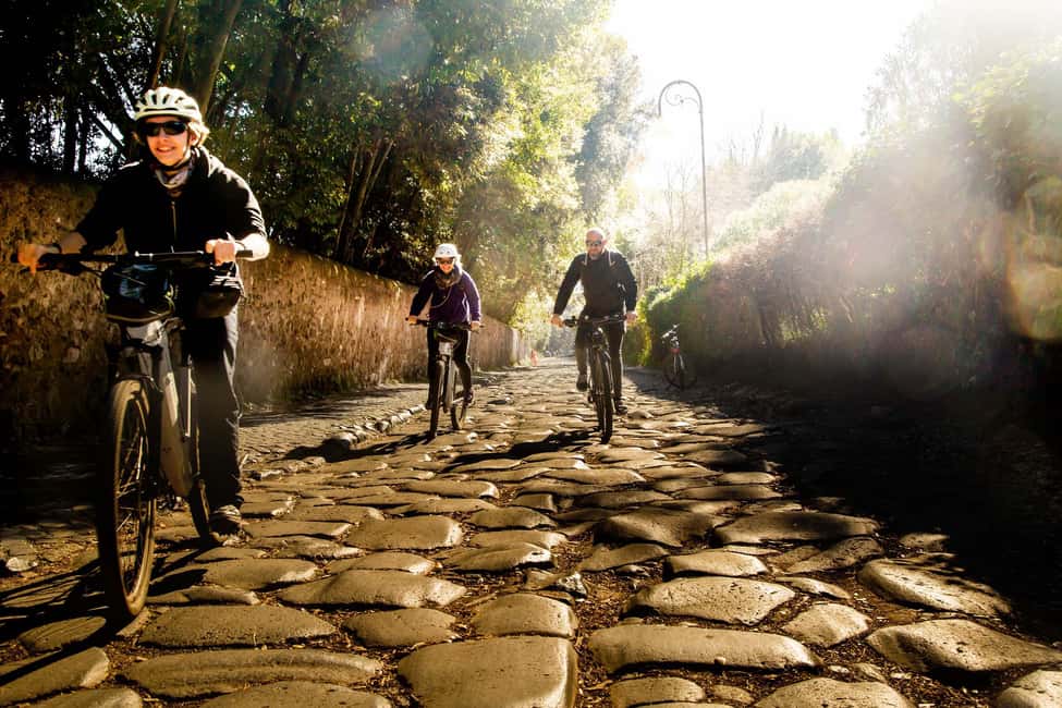 Rome: Appian Way Aqueducts Bike Tour (UPG Catacombs & Lunch) - Key points before you book
