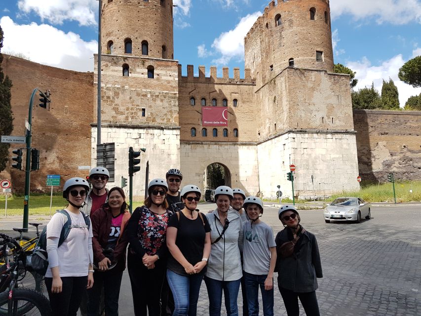 Rome: Appian Way Aqueducts Bike Tour (UPG Catacombs & Lunch) - Villa dei Quintili and the tomb-and-temple rhythm of the Appia route