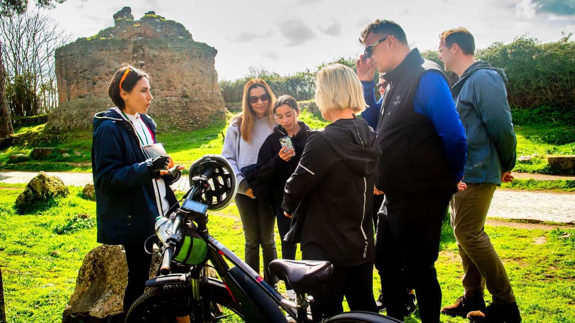 Rome: Appian Way Aqueducts Bike Tour (UPG Catacombs & Lunch) - Ninfeo di Egeria: a quick stop with a story behind it