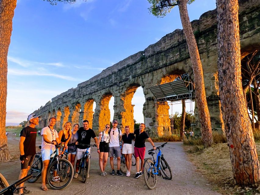 Rome: Appian Way & Catacomb Sunset E-bike Tour with Aperitif - Why the Appian Way Feels Like a Different Rome