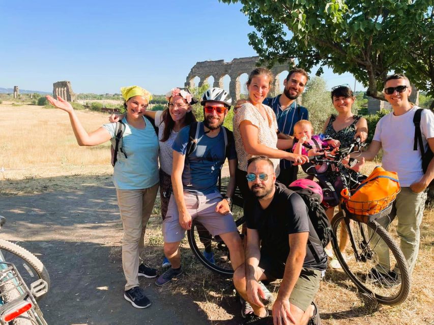 Rome: Appian Way & Catacomb Sunset E-bike Tour with Aperitif - Villa di Massenzio, Cecilia Metella, and Appian Way Photo Stops
