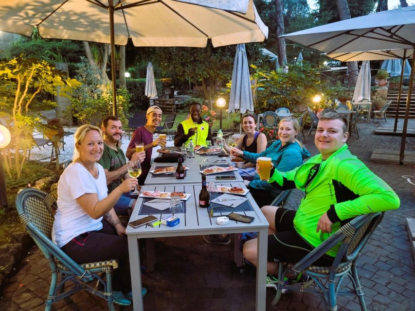 Rome: Appian Way & Catacomb Sunset E-bike Tour with Aperitif - Meeting Point and Practical Logistics You’ll Actually Use
