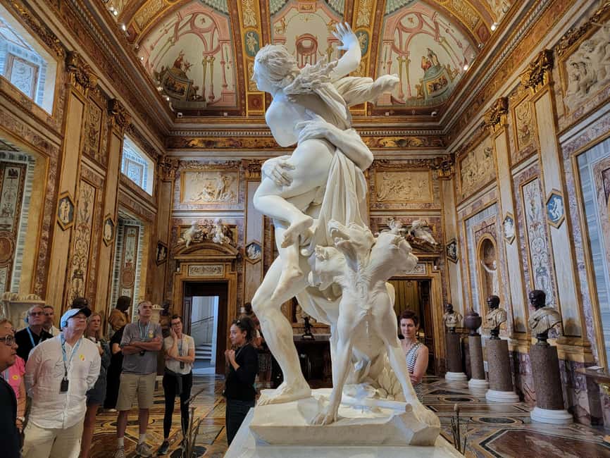 Rome: Borghese Gallery Guided Small Group Tour - Ground-Floor Sculptures: Why Three Dimensions Make the Tour Click