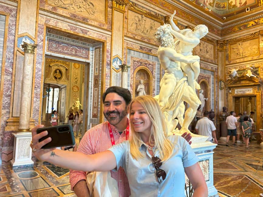 Rome: Borghese Gallery Guided Small Group Tour - The Best Way to Finish: Villa Borghese Gardens at Your Own Pace