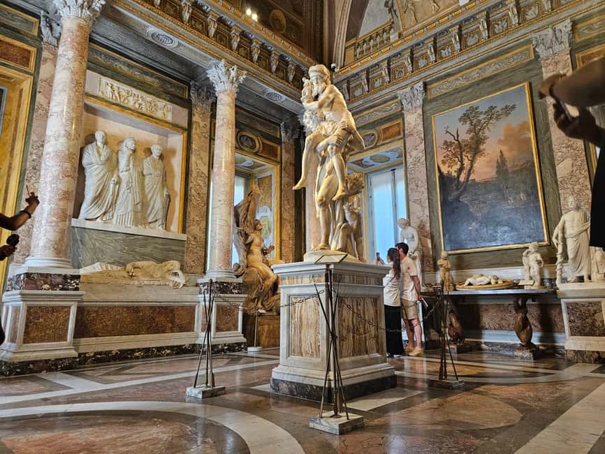 Rome: Borghese Gallery Guided Small Group Tour - Small-Group Experience, Real Human Guides (Dimitri, Eva, Iman, Marco)