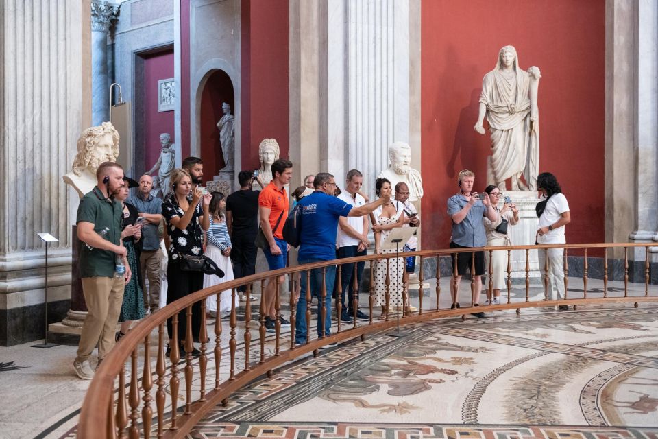 Rome: Breakfast & Tour of Vatican Museums & Sistine Chapel - St. Peter’s Basilica after the museums: La Pietà and the access reality