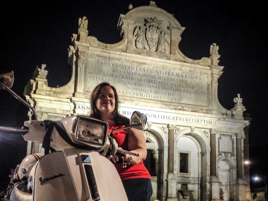 Rome by Night Vespa Tour With Driver/Private Guide - Who this tour fits best (and who should skip)