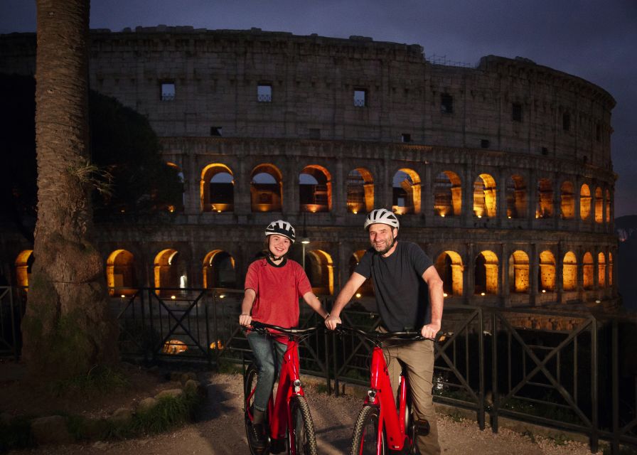 Rome: Cannondale E-Bike Evening Tour with Optional Dinner - Piazza Navona and the Pantheon at night