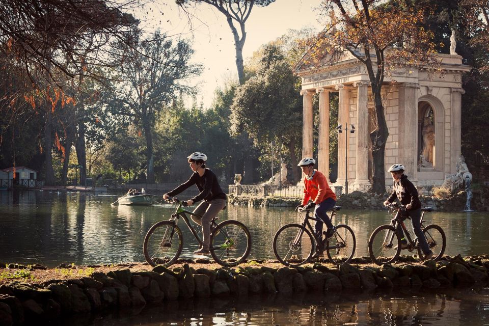 Rome: Cannondale E-Bike Tour of Top Landmarks & More - Piazza del Popolo and Villa Borghese: the view break you’ll appreciate