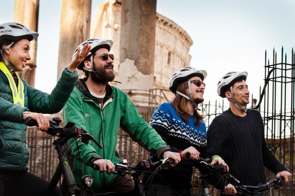 Rome: Cannondale E-Bike Tour of Top Landmarks & More - Theatre of Marcellus and Roman Forum panoramas