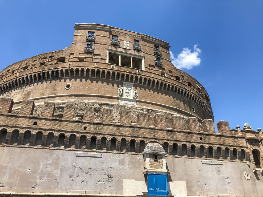 Rome: Castel Sant'Angelo Skip-the-Line Ticket - The terrace views over Rome, Vatican City, the Bridge of Angels, and the Tiber
