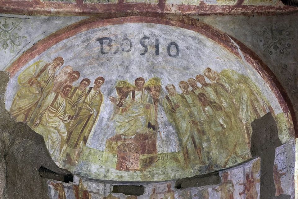 Rome: Catacombs of Domitilla Entry Ticket & Guided Tour - Flavia Domitilla’s family and why this catacomb begins with exile