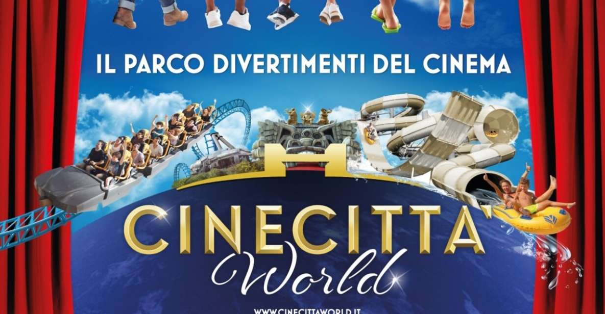 Rome: Cinecittà World the Cinema Theme Park - Cinecittà World in Rome: a cinema theme park with real movie-set vibes
