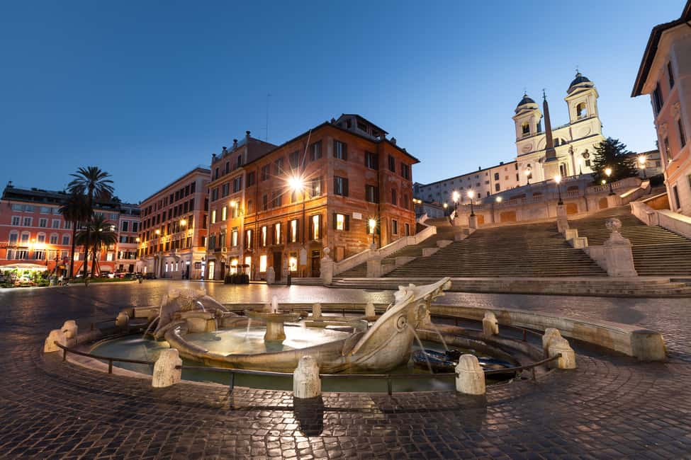 Rome: City Golf Cart at Night Tour - Quick Hits