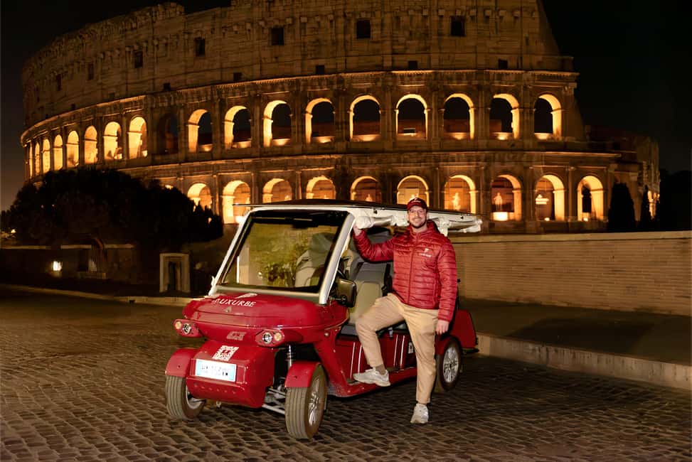 Rome: City Golf Cart at Night Tour - A 3-Hour Rome Night Loop That Lets You Slow Down