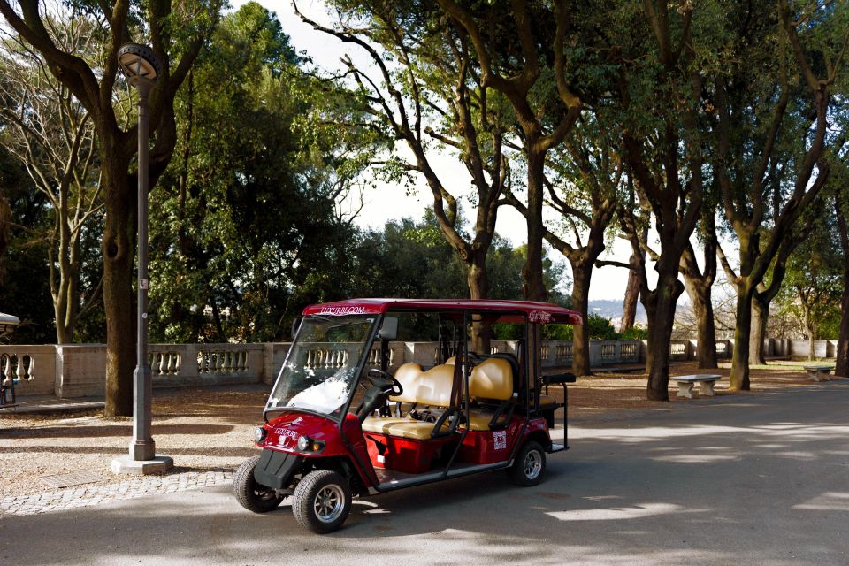 Rome: City Golf Cart at Night Tour - Castel Sant’Angelo and the Romantic Streets of Night Rome