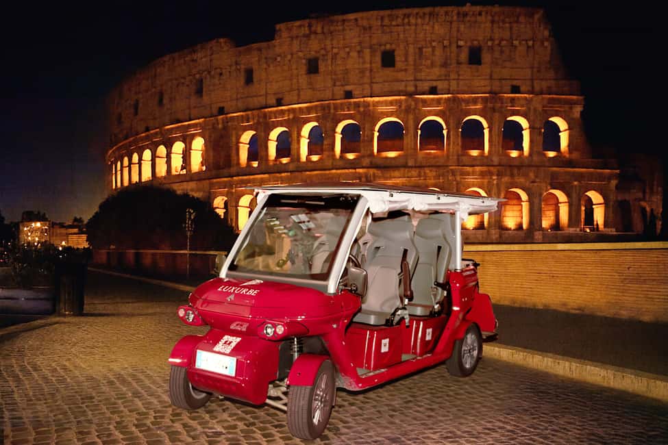 Rome: City Golf Cart at Night Tour - The Aventine Keyhole: Quick, Strange, and Worth It