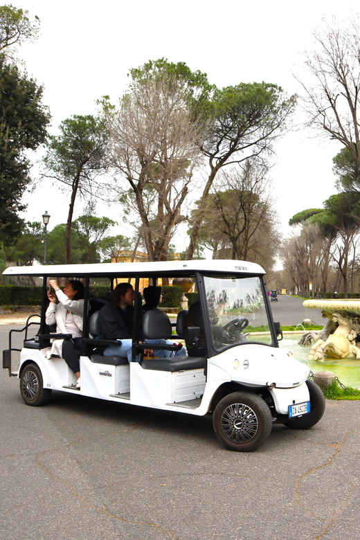 Rome: City Highlights Golf Cart Tour - Starting at Piazzale del Museo Borghese: get your bearings fast