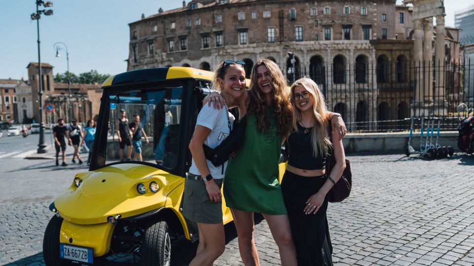 Rome: City Highlights Golf Cart Tour with Local Guide - Trevi Fountain Coin Throw: The Tradition, the Timing, the Views